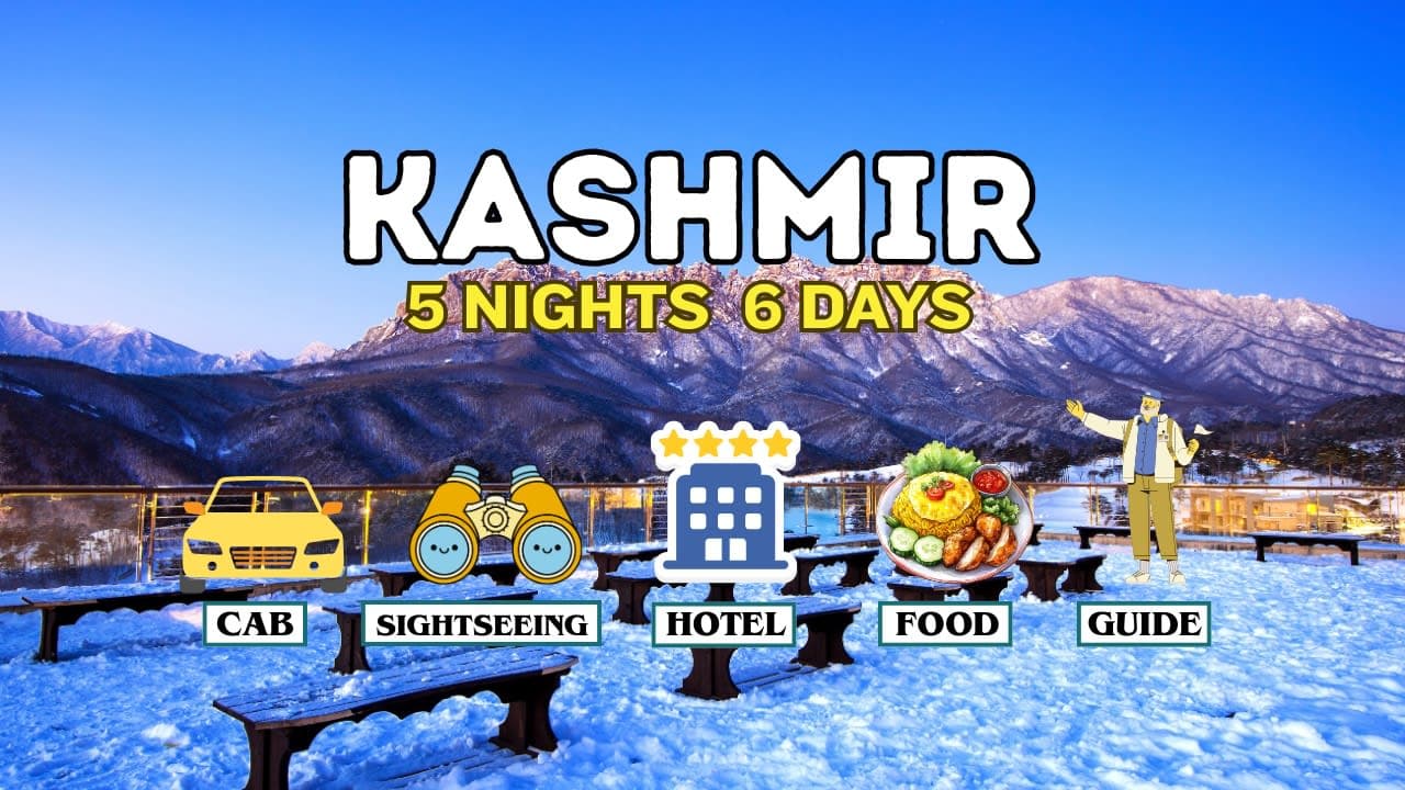 Mesmerizing Kashmir Escape – Srinagar Package For 5 nights